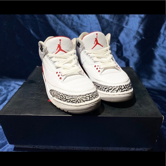 ***SOLD*** Jordan Retro 3 “Hall of Fame’s” SIZE8.5 - Picture 1 of 5